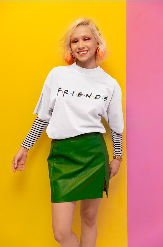 Friends oversize tshirt unisex